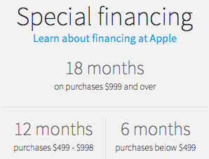 special financing