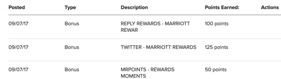 Marriott point bonuses